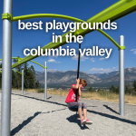 Edmonton playgrounds explores the best playgrounds in the columbia valley, BC.