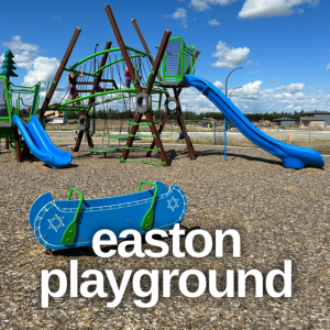 Easton Playground is a new playground in Spruce Grove.