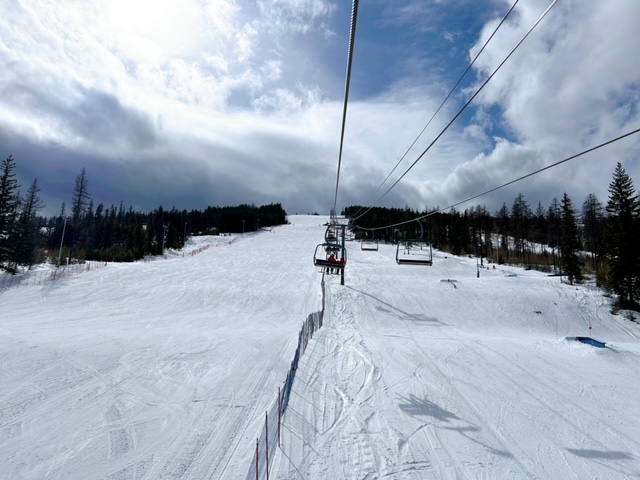 Kimberley Alpine resort is so vast that we often felt like we had the mountain to ourselves!