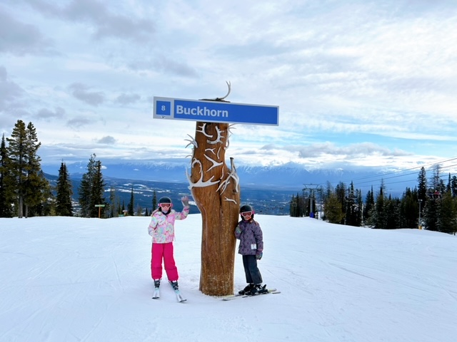 Buckhorn was one of our favourite runs at Kimberley Alpine Resort.