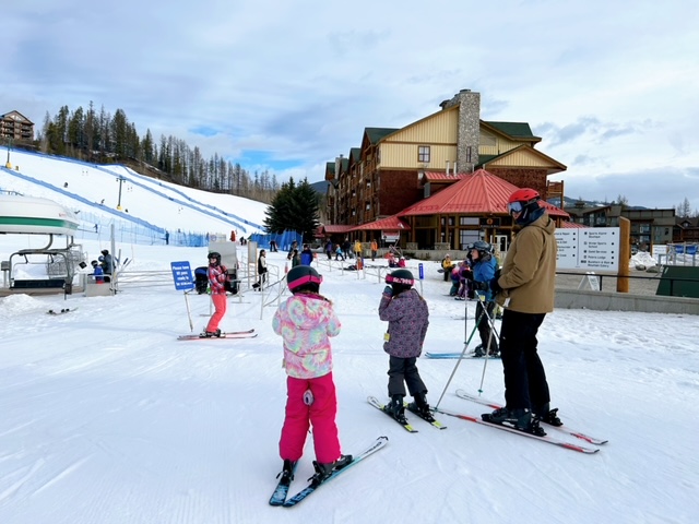 We didn't encounter any lift lines at Kimberley Alpine Resort.