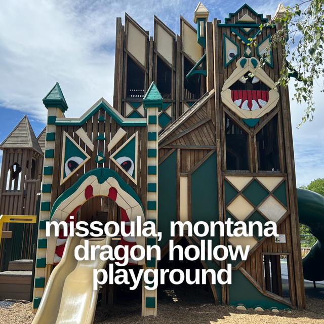 Missoula Montana Dragon Hollow Playground