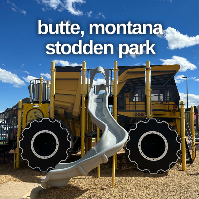 Butte Montana Stodden Park
