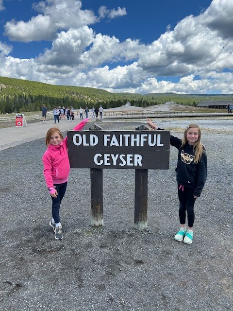 Old Faithful is a must-visit on a trip to Yellowstone! 