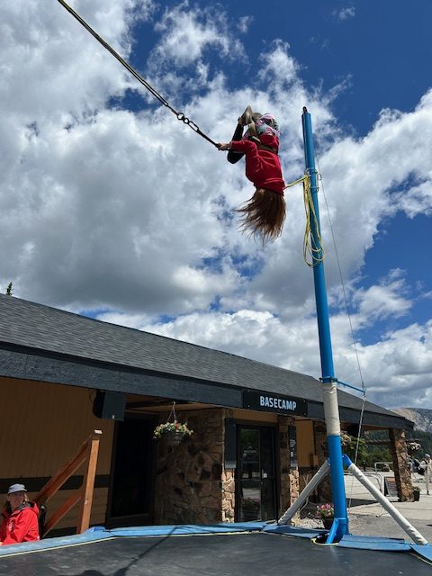 Bungee Trampoline in Big Sky Montana