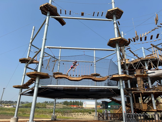 We loved the adventure park at Canyon Ski Resort in Red Deer