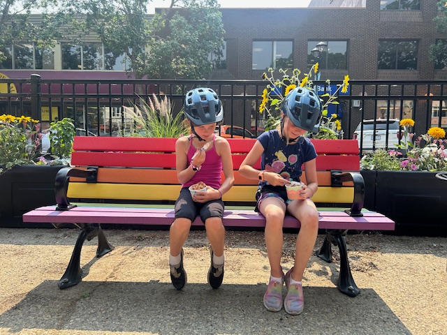 Things kids love in Red Deer include Ice Cream!