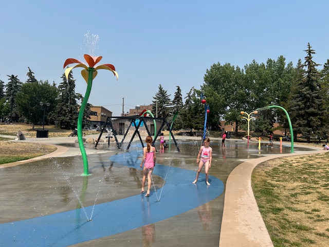 Central Spray and Play is one of the best playgrounds in Red Deer
