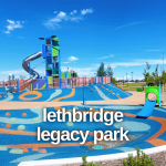 Lethbridge Legacy Park playground is the best playground in Lethbridge.