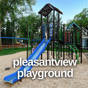 Pleasantview Playground was refurbished in 2024