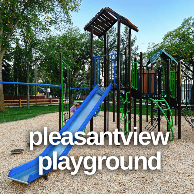 Edmonton Playgrounds Pleasantview playground