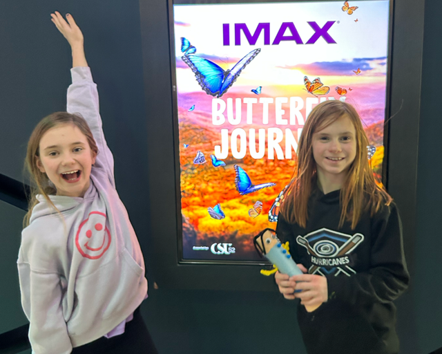 Edmonton Playgrounds Butterfly Journey in IMAX at TELUS World of Science Edmonton