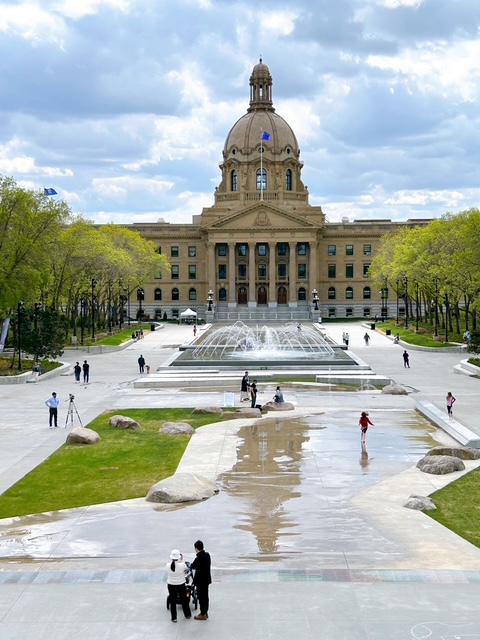Edmonton Playgrounds Edmonton Fountains Alberta Legislature River Spray Park