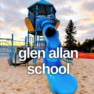 The slide tower is the star of the show at the new playground at Glen Allan School.