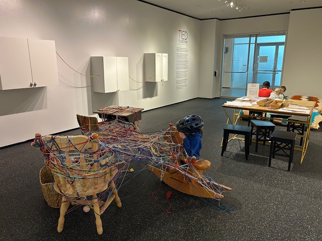 Edmonton Playgrounds Art Gallery of Alberta Children's Gallery Tied Together