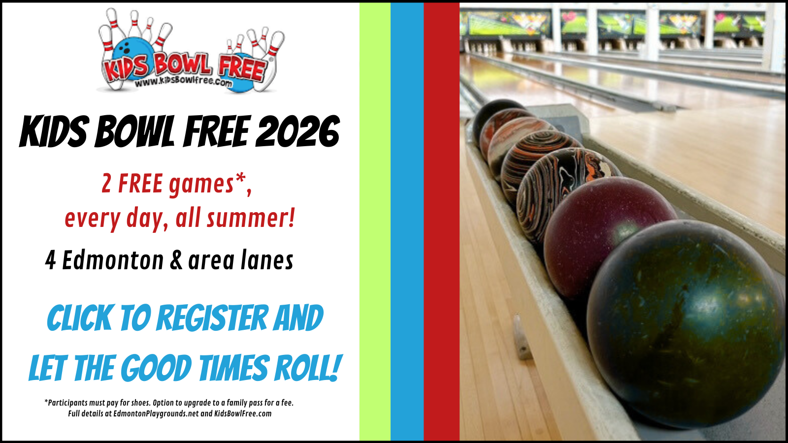 Edmonton Playgrounds Kids Bowl Free Rectangle