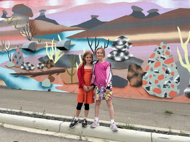 Edmonton Playgrounds Things kids love in Red Deer Public Art Mural